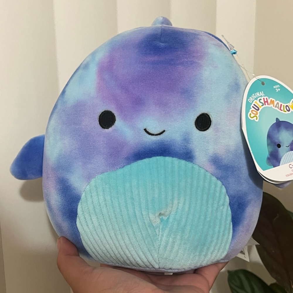 Cyan 8” Squishmallow